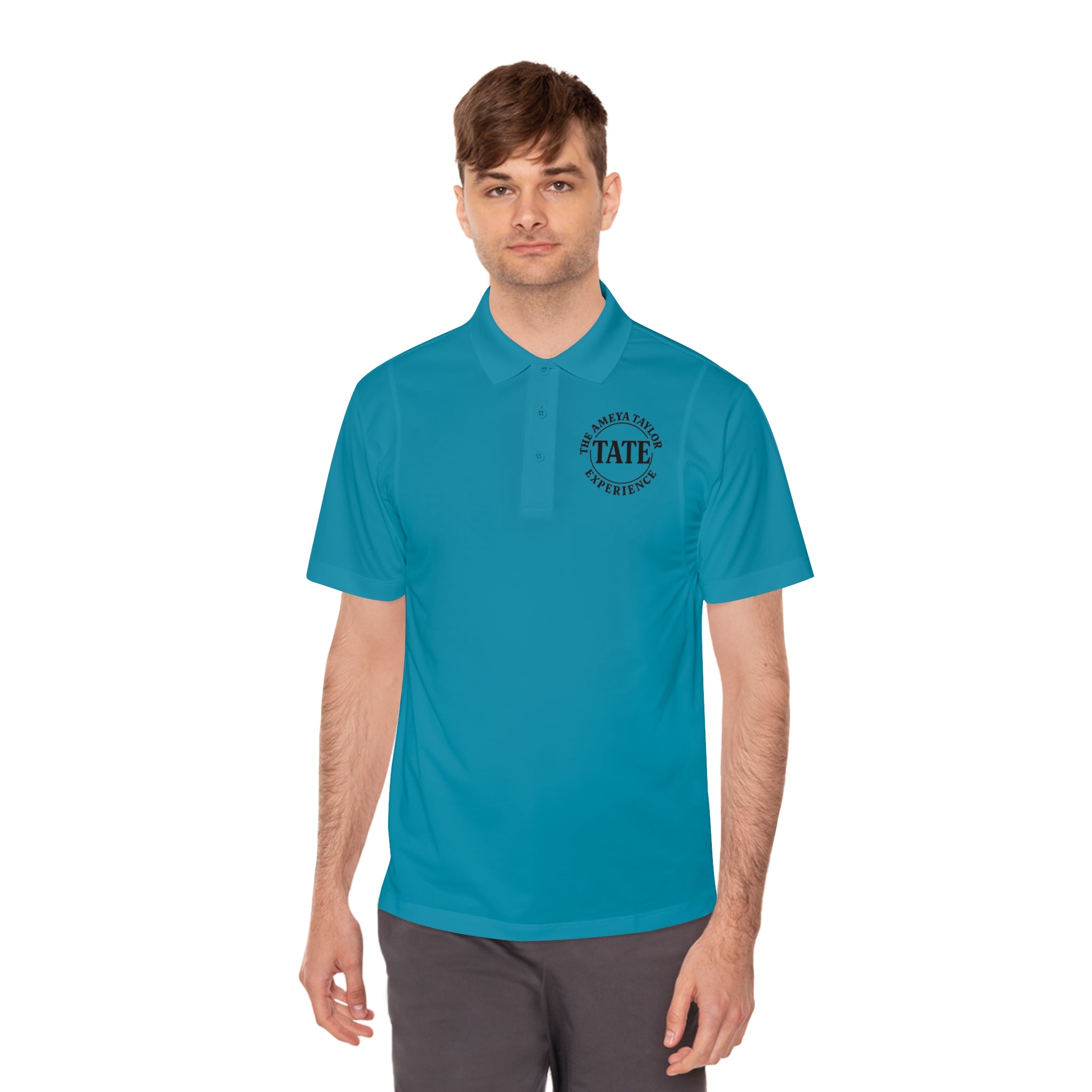 Men's Sport Polo Shirt, Stylish Performance Tee, Active Lifestyle Polo, Casual Athletic Shirt, The Ameya Taylor Experience